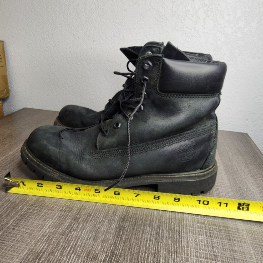 Timberland 6" Premium Waterproof 400g Prima Loft insulation Leather Men 8M Black - Picture 7 of 16